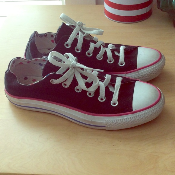 Black Converse Shoes!!