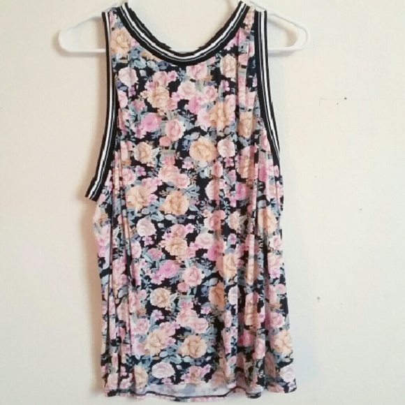 Floral tank top