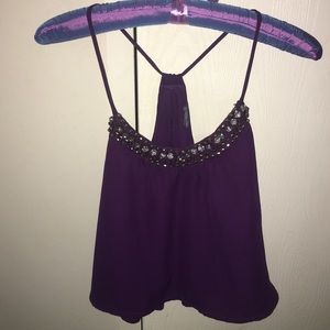 Crop top so stylist beautiful color & diamonds