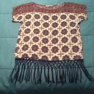 Boho top size small/medium