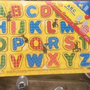 Brand new Curious George puzzle!