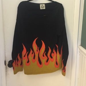 UNIF-- Turn or Burn Sweater