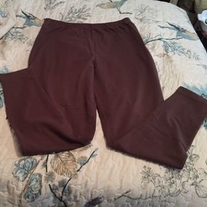 Roaman's brown stretch legging