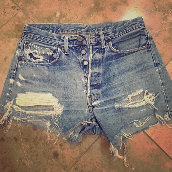 Levi's Denim - Vintage Levi's high waisted shorts