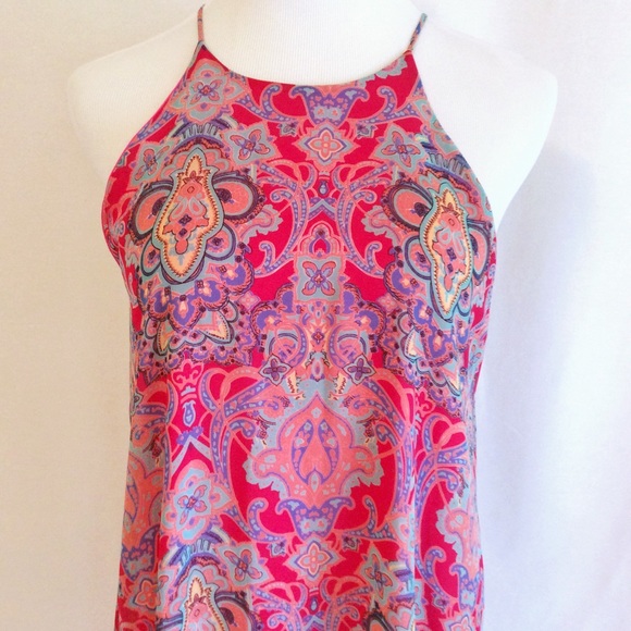 ❤️SOLD❤️Gorgeous Punch Print Swing Dress - Picture 2 of 4