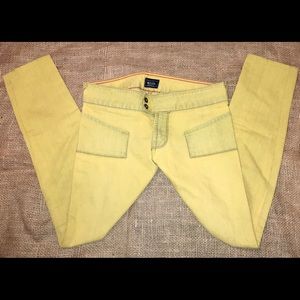 Authentic Von Dutch jeans | soft grunge yellow- 27