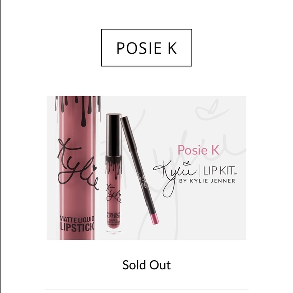 Kylie Jenner "Posie k" lip kit