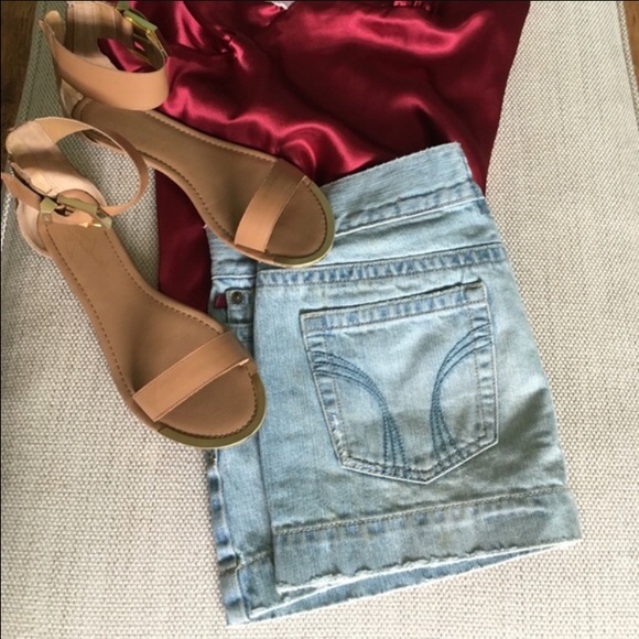 Hollister Jean Denim Mini Skirt