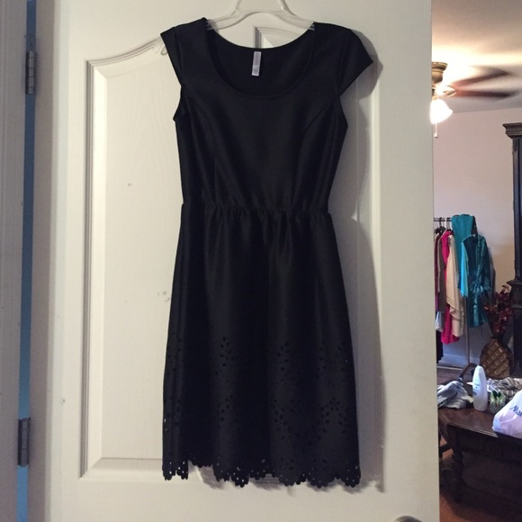Black dress.