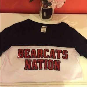 Bearcats PINK Bling Tee