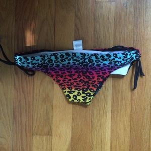 Colorful bathing suit bottoms
