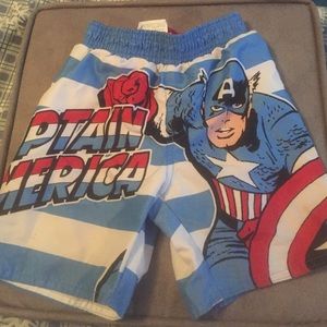 3T Captain America Bundle: trunks and top!!