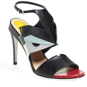 Fendi heels (39) and Reid's dress