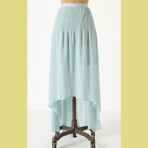 Anthropologie High Low Skirt- Sz L by Sanctuary