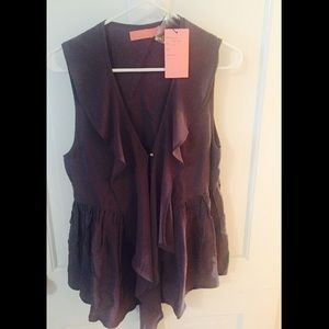 Gray blouse