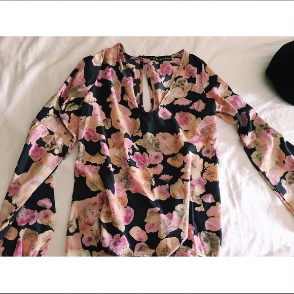 For love & lemons floral blouse