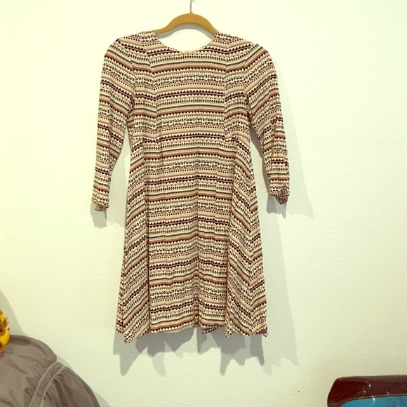 A patterned dress