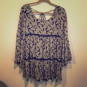 A cutely patterned dress