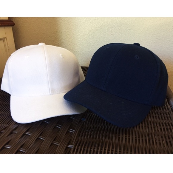 🔥 NAVY BLUE & WHITE DAD HATS 🔥