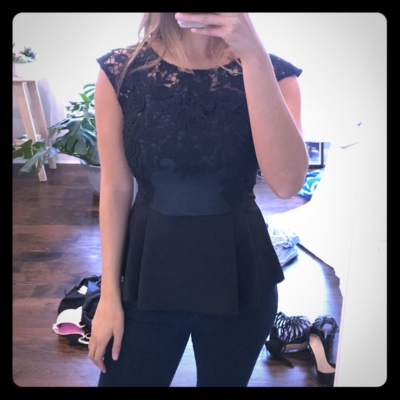 LIPSY black lace top