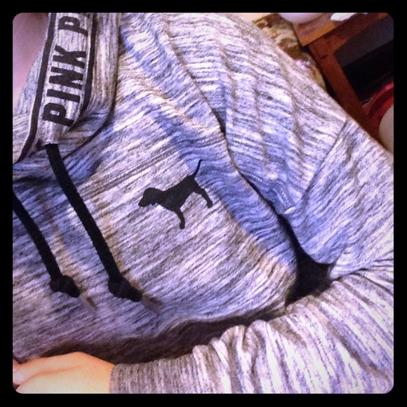 PINK Cowl Neck Pullover.