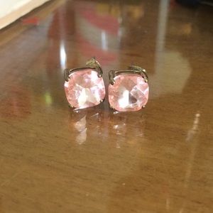 Francescas Pink Diamond Studs