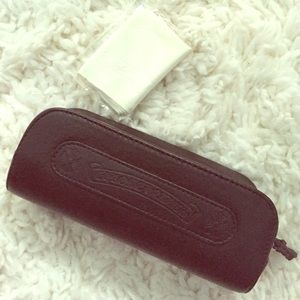 Chrome Hearts leather case