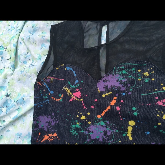 🎨 NWOT ModCloth "Living Color" Dress 🎨 - Picture 3 of 4