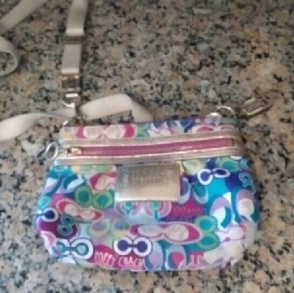 Coach poppy crossbody purse