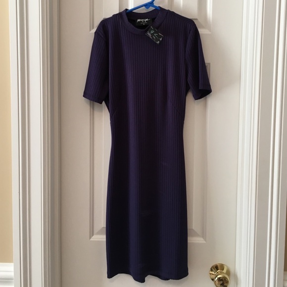 Nastygal Blue purple dress
