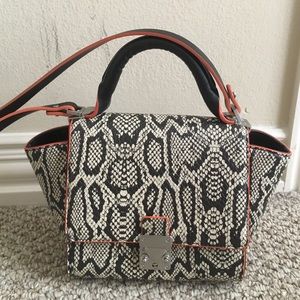 Zara snakeskin purse