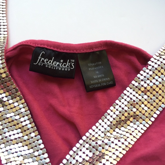 Fredericks of Hollywood halter top. Size medium - Picture 2 of 5