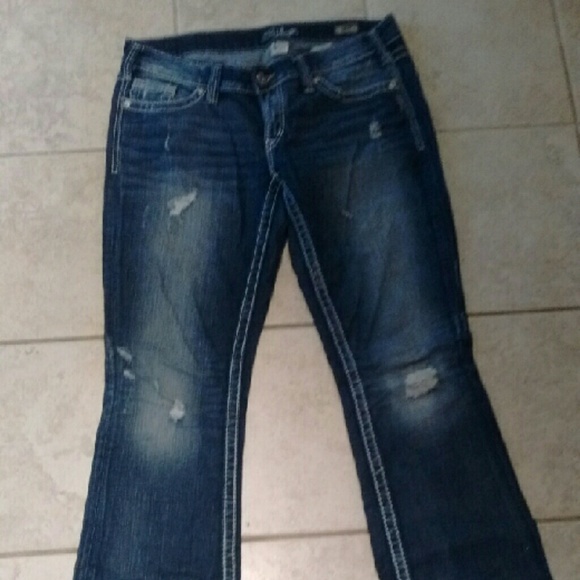 Silver aiko jeans