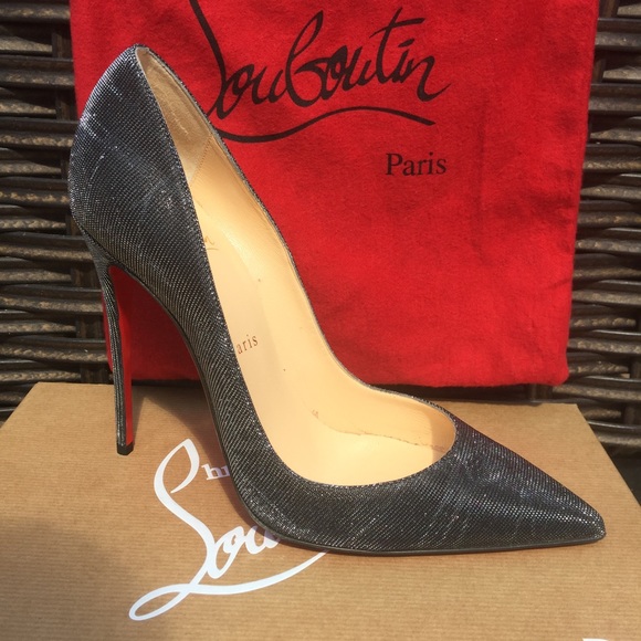 Christian Louboutin Shoes - Christian Louboutin So Kate 120 tissu etincelle