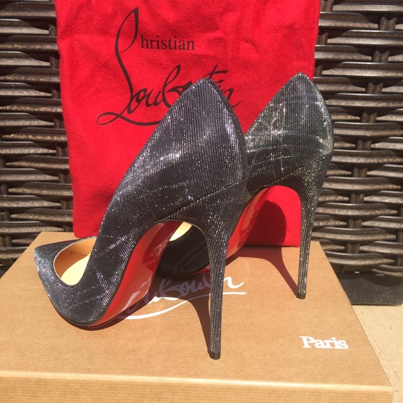 Christian Louboutin So Kate 120 tissu etincelle - Picture 2 of 4