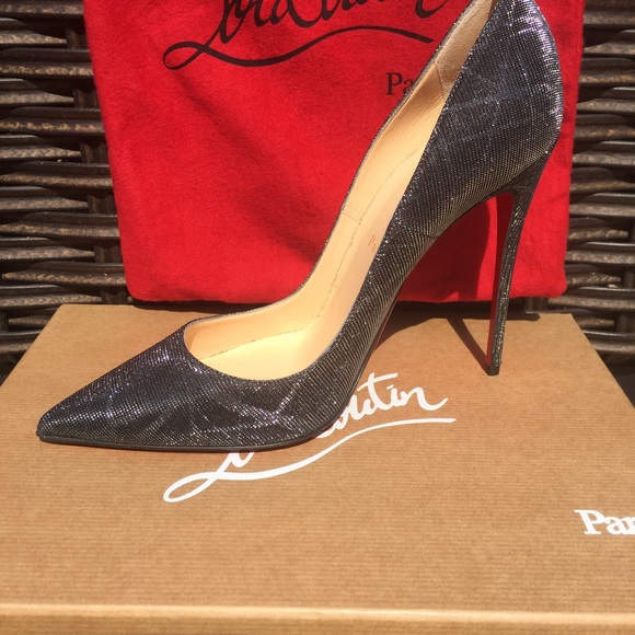 Christian Louboutin So Kate 120 tissu etincelle - Picture 3 of 4