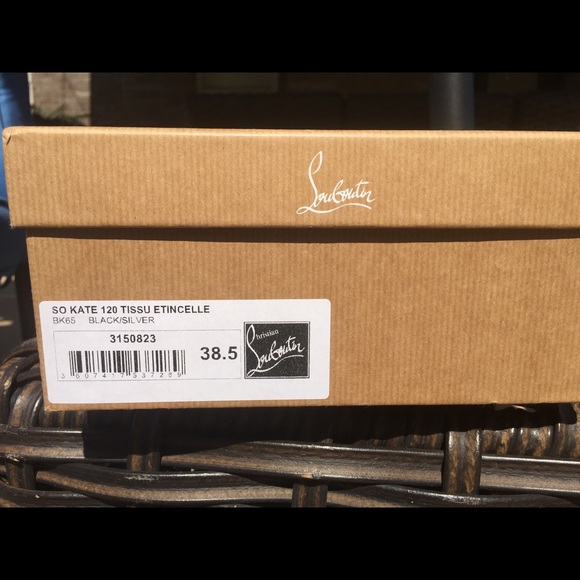 Christian Louboutin So Kate 120 tissu etincelle - Picture 4 of 4