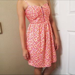 Rocky Shore Thing Geometric Patterned Sundress