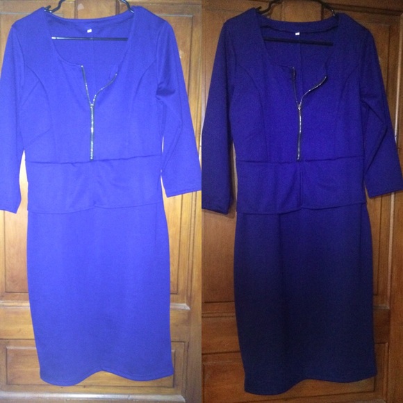 Royal blue Dress