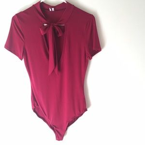 Red Bodysuit
