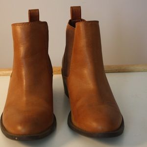 Cute tan booties