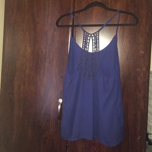 Summer top navy blue