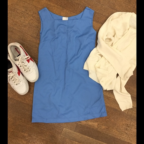 Light blue baby doll dress