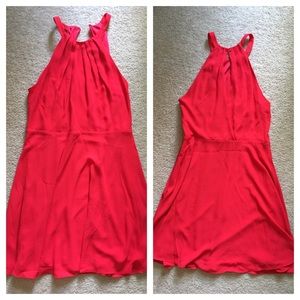 Express red dress!