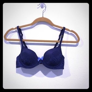 Blue/ Lace Victoria's Sectret Bra