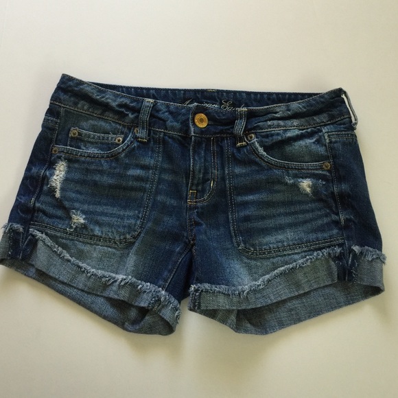 American Eagle Outfitters Pants - AEO Distressed Jeans Shorts, size 4