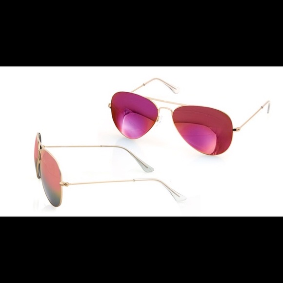 AQS James Unisex Mirrored Aviators