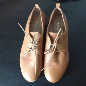 Brown leather Franco Sarto shoes