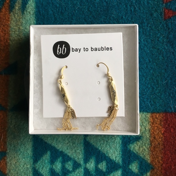 Bay to Baubles Tassel Drop Earrings!