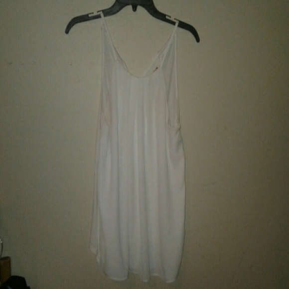 White tank top.